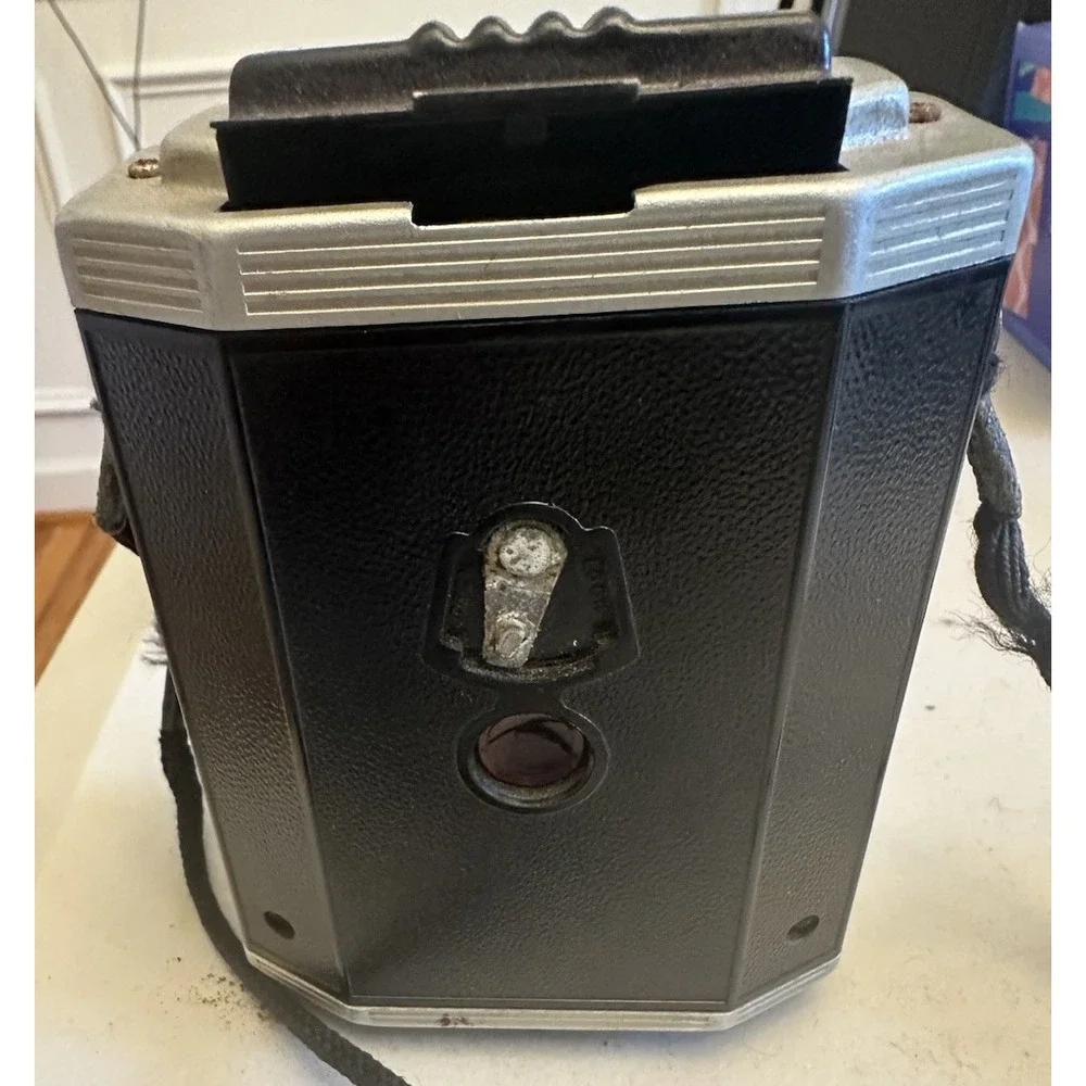 Kodak London Brownie Reflex TLR 127 Film‎ Bakelite Box Camera With Case